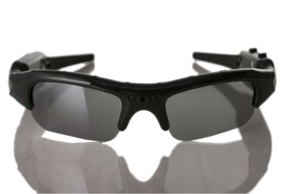 Comfortable to Wear Sports Glasses with Camera Rechargeable Durable Spy Gadget