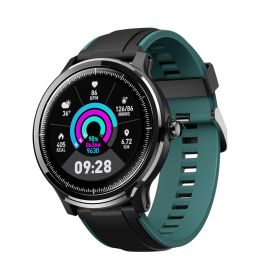 CYBORIS SN80 smart watch men IP68 Waterproof full touch smartwatch screen heart rate blood pressure fitness track sports music camera (Color: Green)
