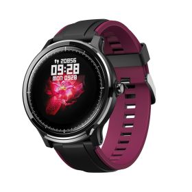 CYBORIS SN80 smart watch men IP68 Waterproof full touch smartwatch screen heart rate blood pressure fitness track sports music camera (Color: Rose)